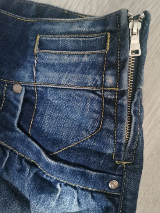 Dżinsowa mini spódniczka S