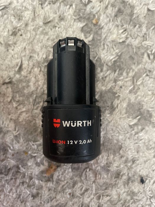 Ładowarka z akumulatorem wurth 12v 2.0 ah
