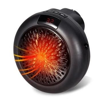 Aquecedor Redondo Portátil 900 Watts Preto