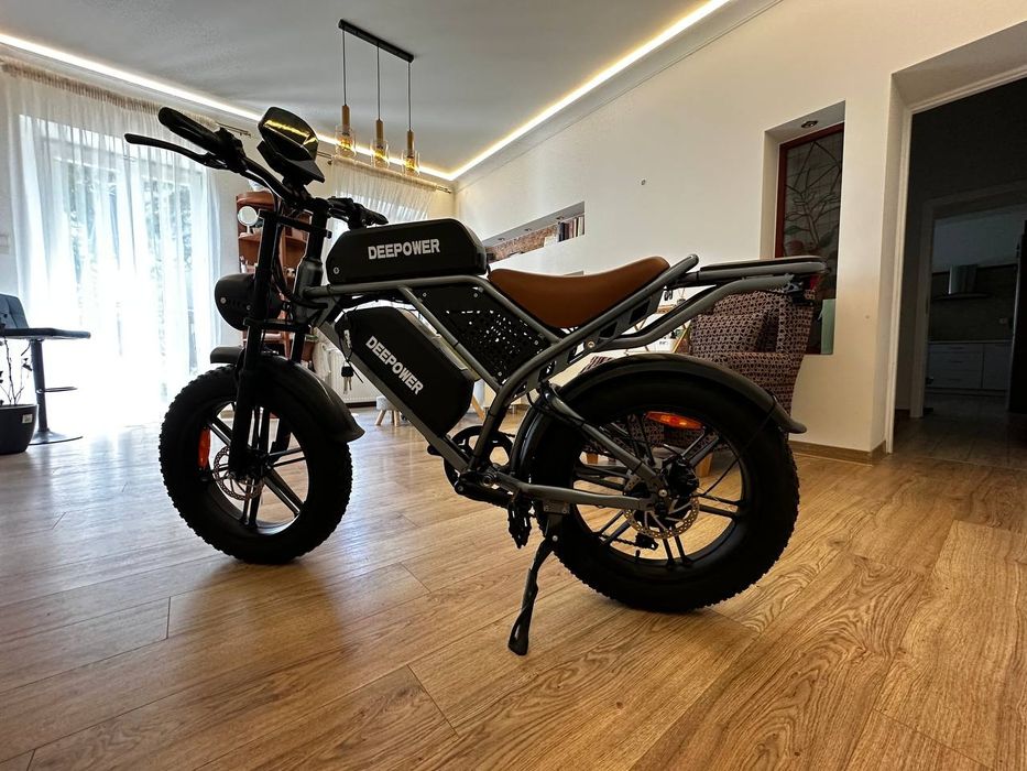 Wynajem roweru elektrycznego DeePower S7/S8 – 2 silniki, od 40-45 zł/d