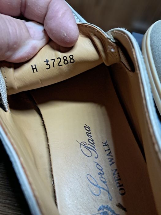 Лоферы  Loro Piana, оригинал