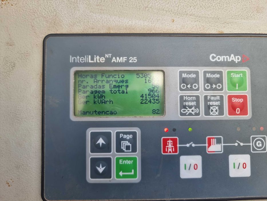 Gerador Volvo / Mecc Alte 220kVA 230V/400V 50Hz