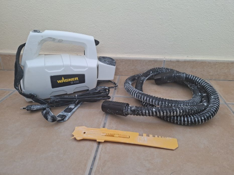 Pistola pintura Wagner W450 completa + extras | Pouco uso