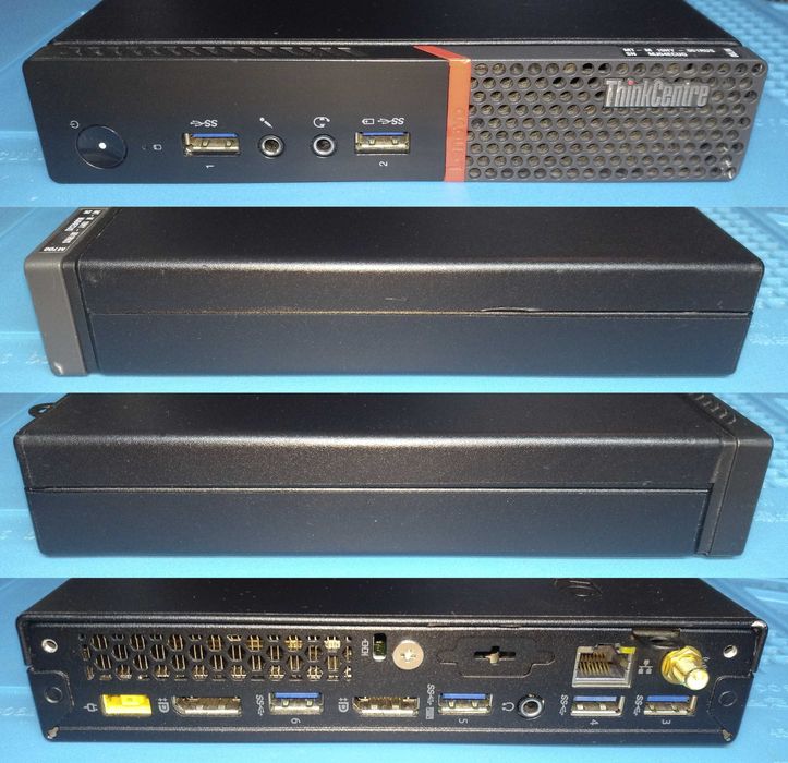 Продам Lenovo ThinkCentre M700 Tiny - i5-6400T 16GB 275GB SSD WiFi+BT