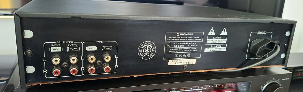 Pioneer GR-560 equalizer