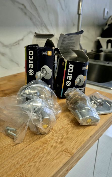 Válvulas ARCO 3/4 para esquentador e fogão – NOVAS