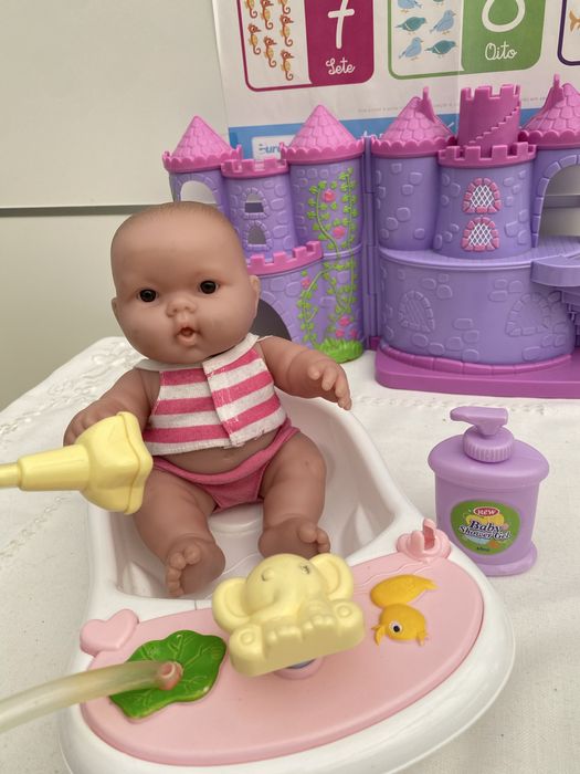 Bebé Boneca com baneira interativa424730998656870403
