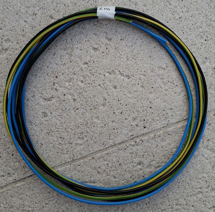 Fio eléctrico de cobre 2,5mm