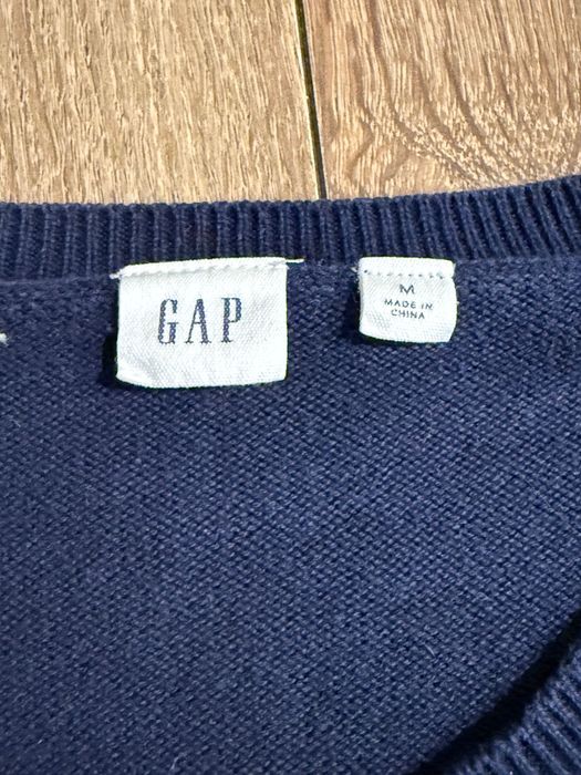 Sweter damski GAP, rozm. M, w stylu casual  Y2K kolor granatowy