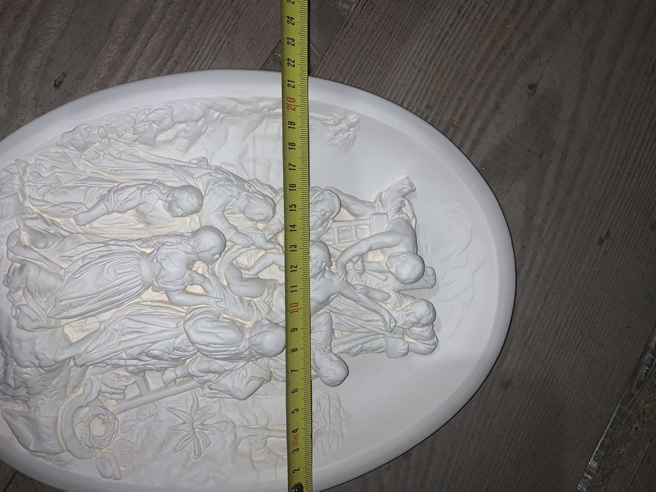 Барельєф Зняття з хреста гипс