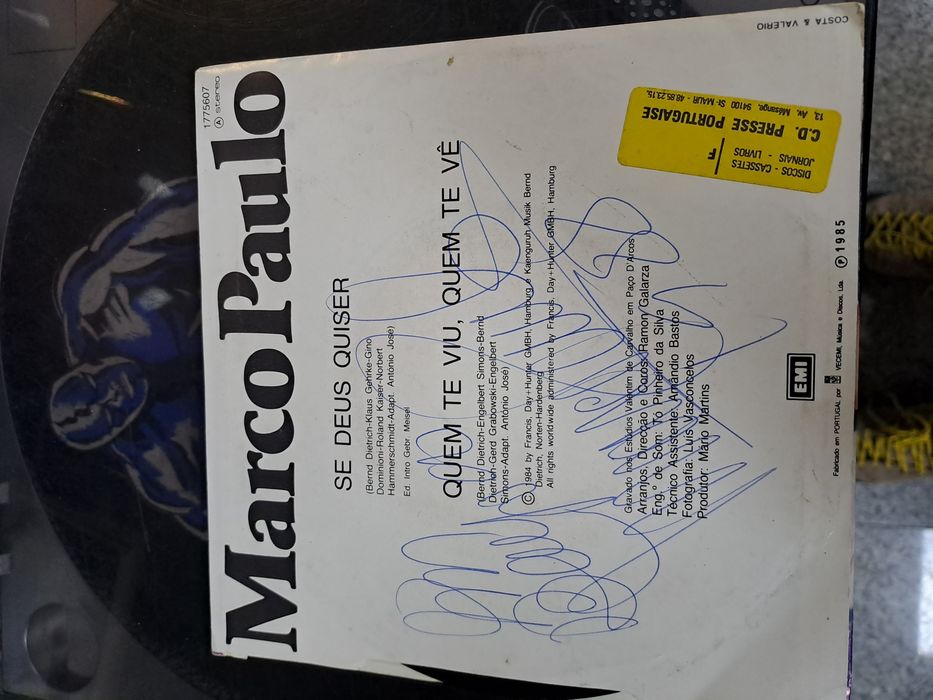 Marco Paulo assinado