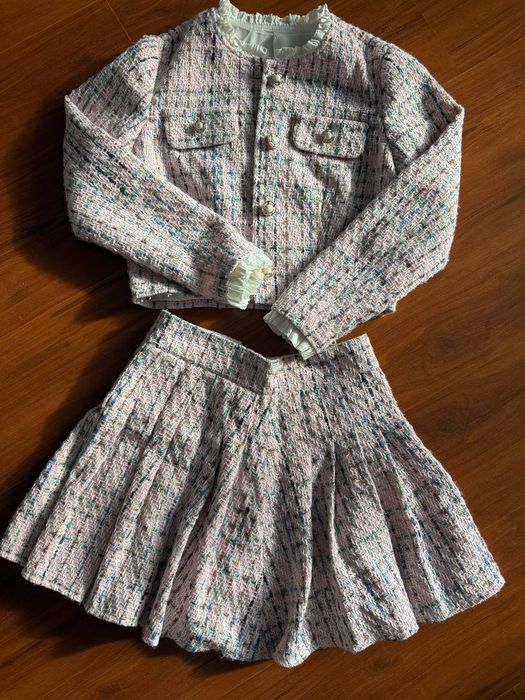 Костюм ivina S спідниця піджак ивина івіна юбка жакет костюмчик