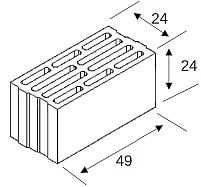 Leca blok 12 , Leca blok 24