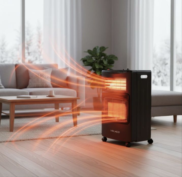 Газово-електричний обігрівач VELACO (Польща)