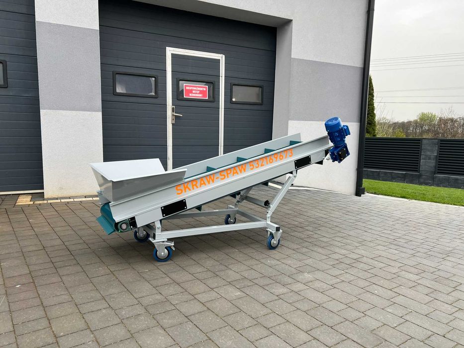 Przenośnik taśmowy podajnik tasmociąg taśma pvc