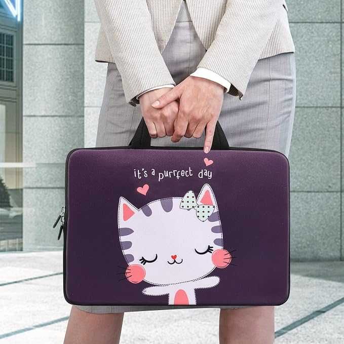 Torba na Laptop 15–15,6" Neoprenowa Pokrowiec z Uchwytem