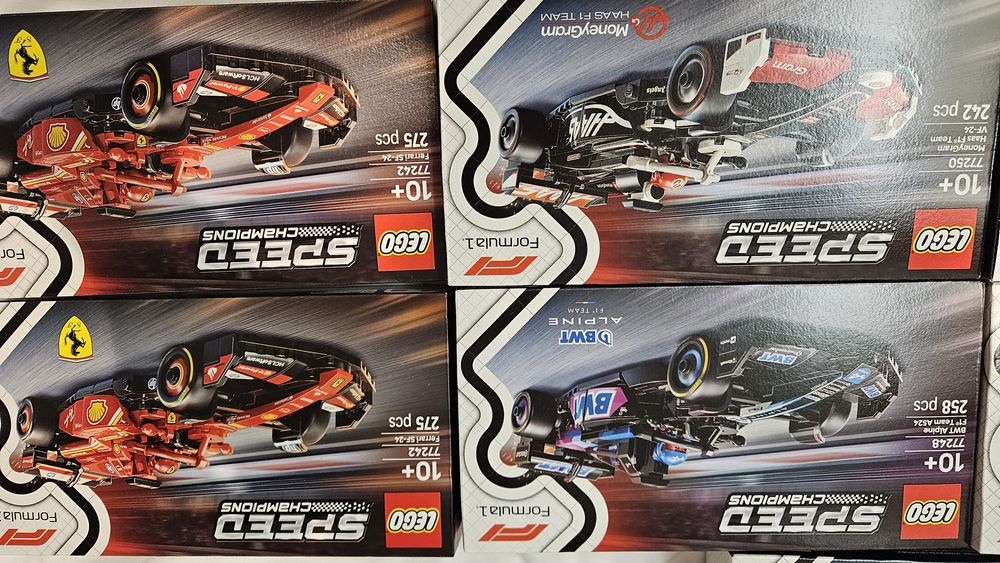 Coleção Lego fórmula 1