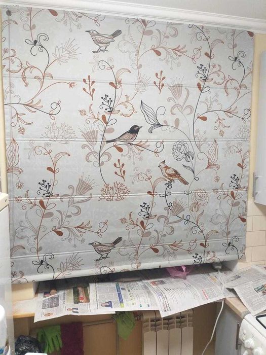 Римская штора! Римская фотоштора! Римская штора с принтом! С доставкой