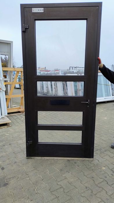 Drzwi aluminiowe wewnętrzne Profil zimny
