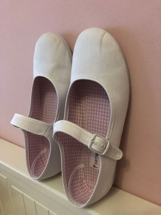 Sapatos Merceditas branco | 35 | Pisamonas