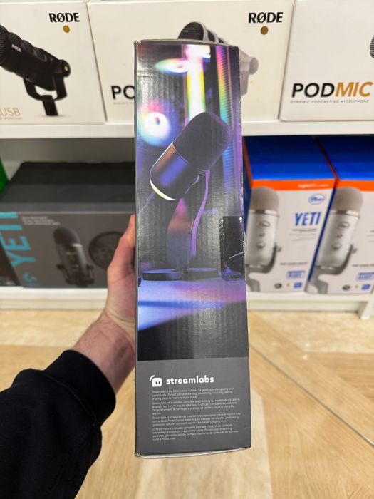 Найкраща ціна Студійний ігровий мікрофон для стріму Logitech YETI GX Новий USB-C Магазин 988-000567 Подкастів