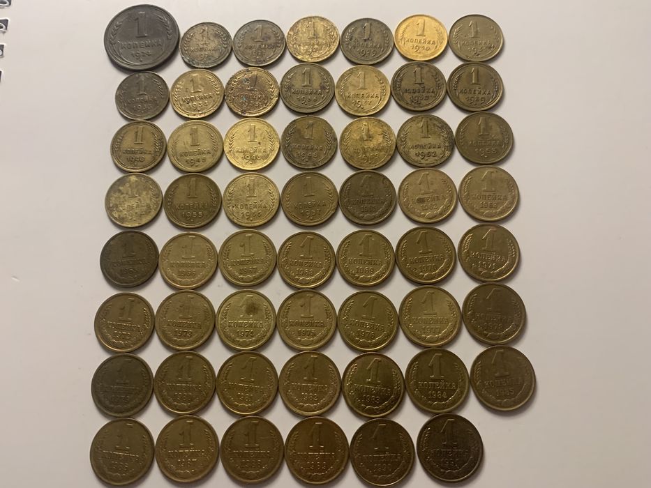 Монеты ссср 1924-1991