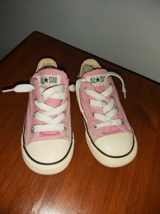 (34) Buciki r. 25 Tenisówki Converse All Srar Trampki różowe
