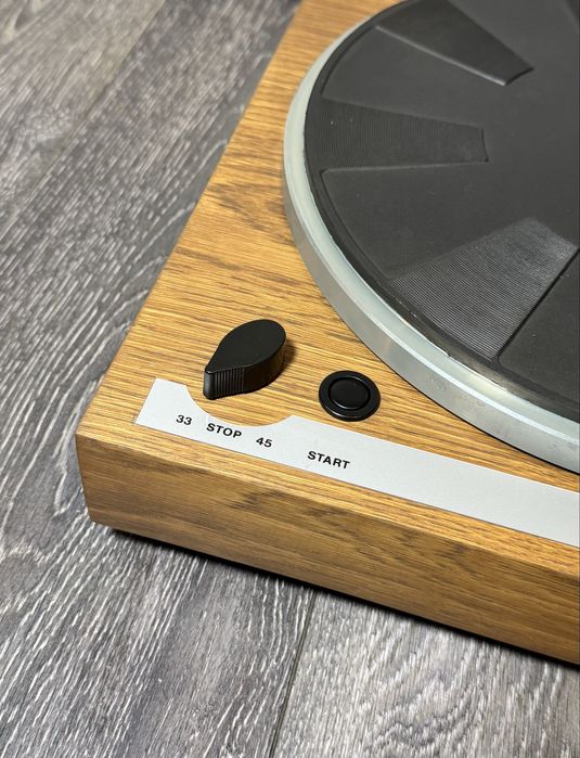 Thorens TD 280 програвач вінілових платівок дубовий шпон нова кришка