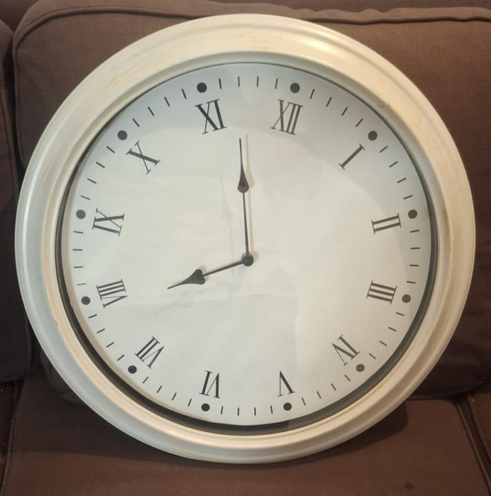 Relógio Branco 51 cm diâmetro