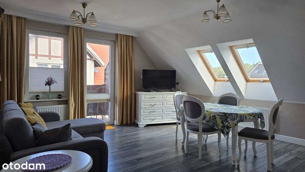 Gotowy 2-pokojowy apartament z balkonem i miejscem parkingowym