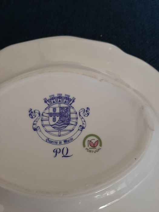 Molheira porcelana louça antiga coleção Palacio Queluz