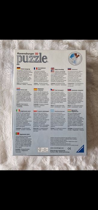 Puzzle 3D Wieża Eiffla Ravensburger