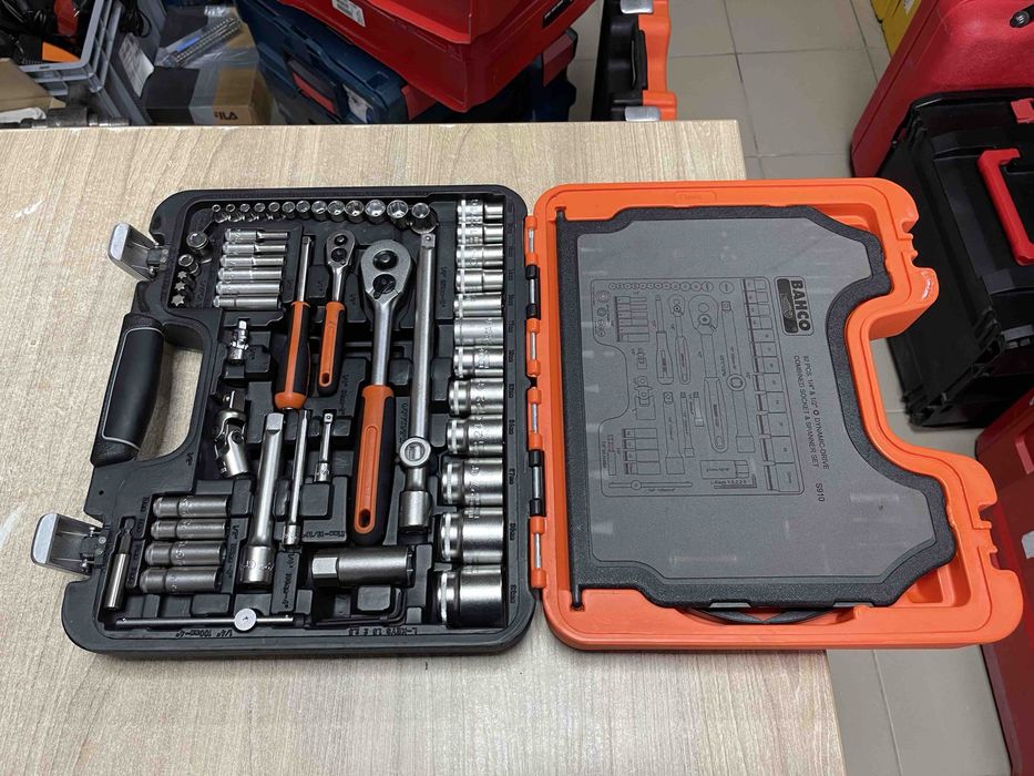 Bahco S910 / Професійний набір інструментів (92 предмети)  Бако