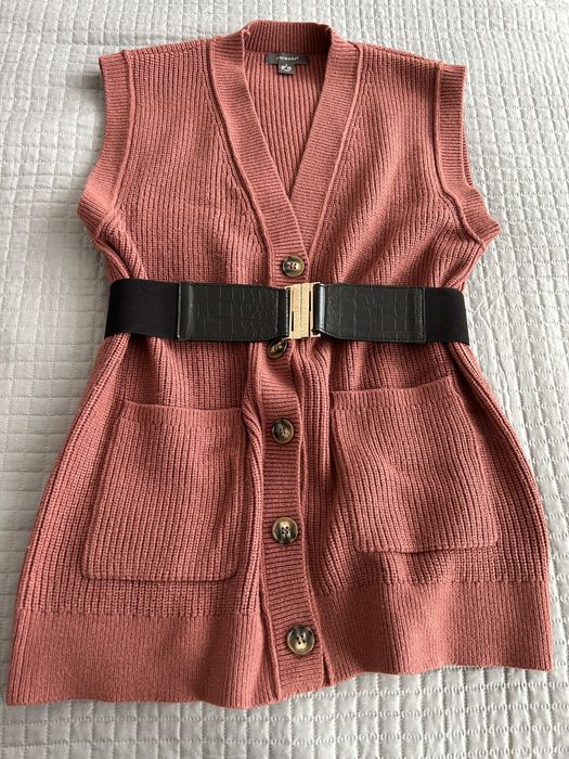 Kamizelka sweterek rozpinana