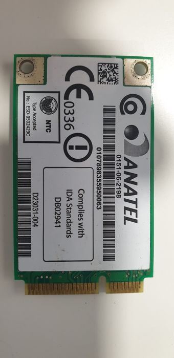 Placa wifi interna de portatil WM3945ABG NOW2