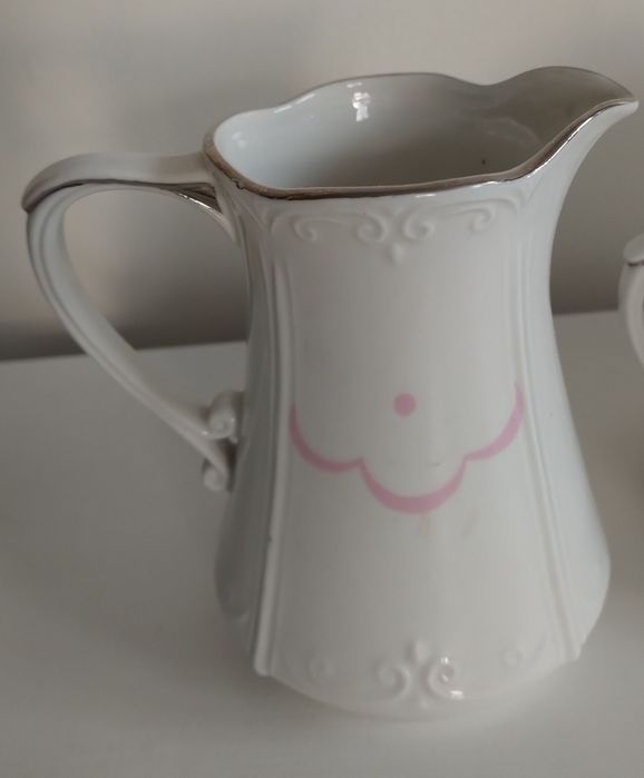 Dzbanek, mlecznik, cukiernica Chodzież Kamelia dekor unikat Vinted