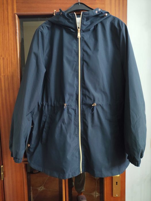 Parker Impermeável Senhora Azul Marinho - Nova