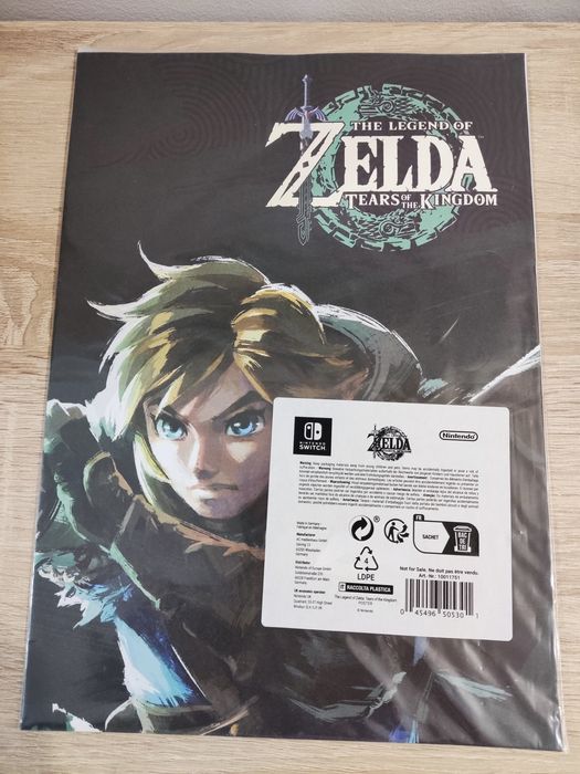 The Legend of Zelda tears of the Kingdom selado