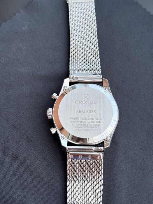 Zegarek Cronos chronograf, L6035, stan idealny
