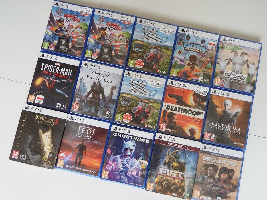Assasins Creed VALHALLA PS5 PL nowa zafoliowana gry ps5