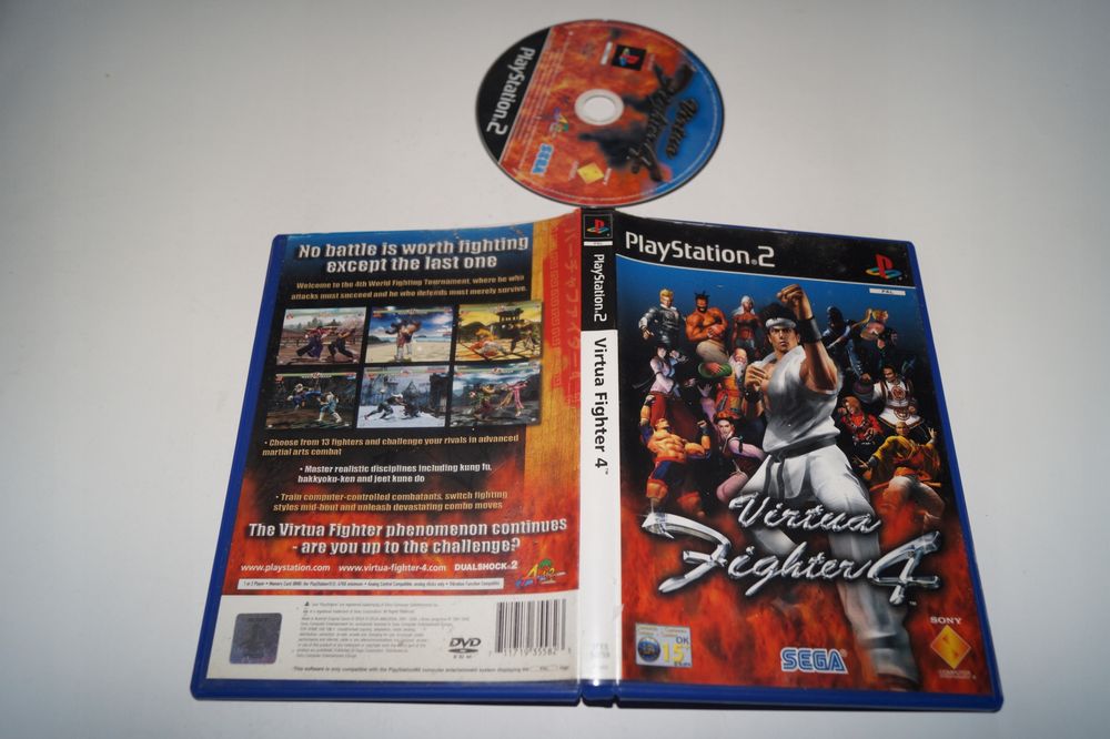 Gra Virtua Fighter 4 Sony Playstation 2 (Ps2)