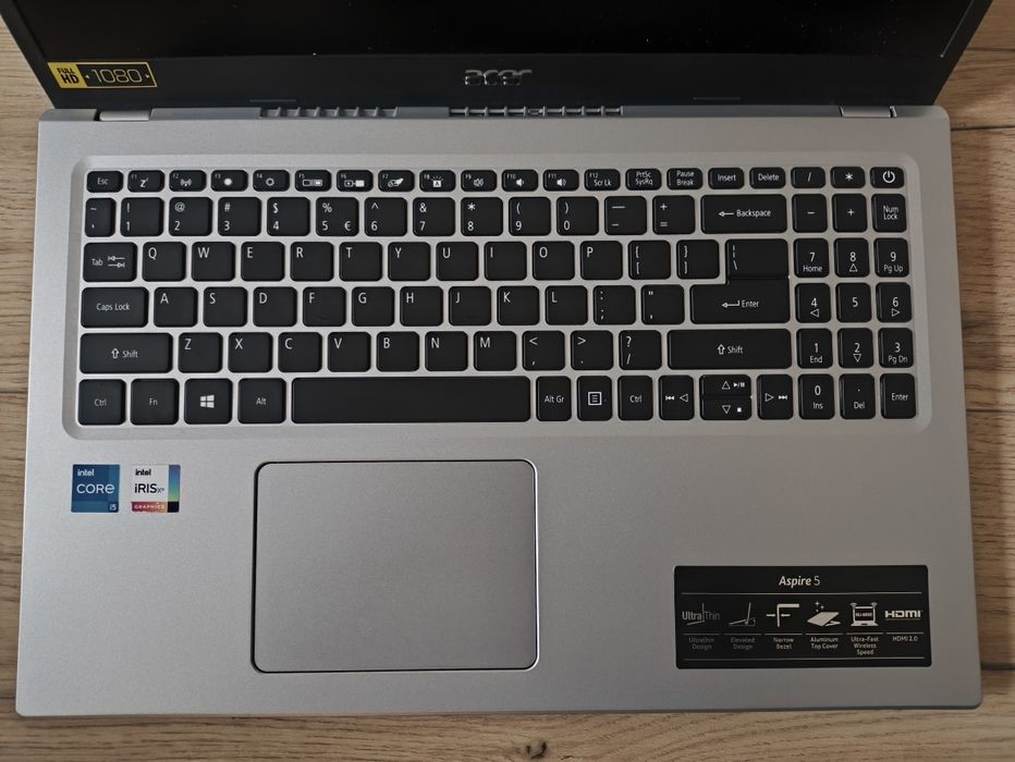 Acer Aspire 5 Zadbany | i5-1135G7 | 8 GB RAM | 512 GB SSD | Win11