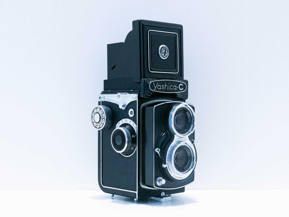 Câmara Analógica TLR Yashica C - Médio Formato