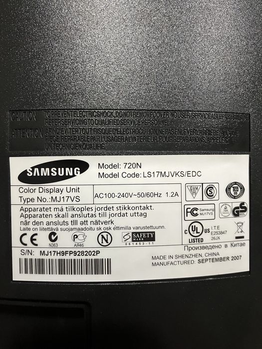 Power and Video Board64738492345346122