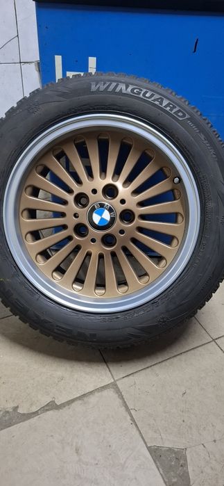 Диски с резиной R-16, 5*120, BMW