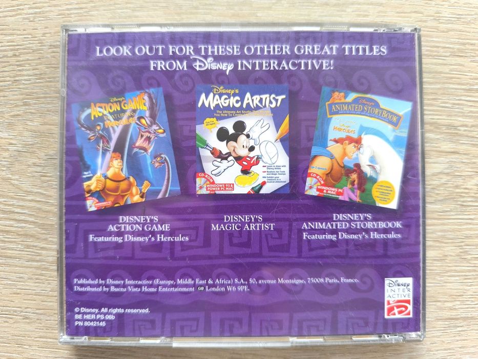 Disneys Hercules Print Studio (1997) [PC]