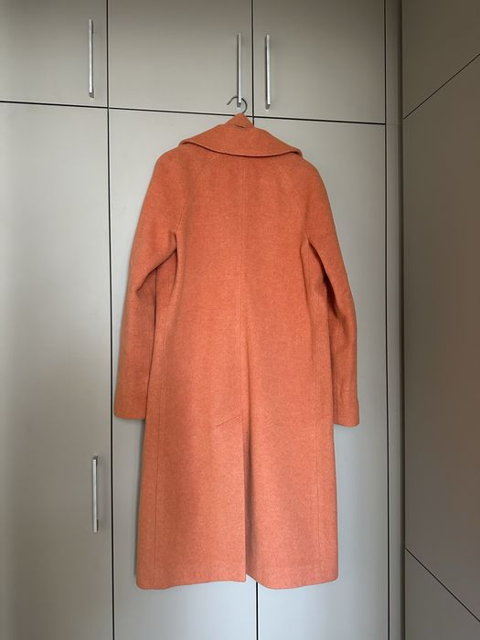 Пальто з натуральної шерсті з альпакою