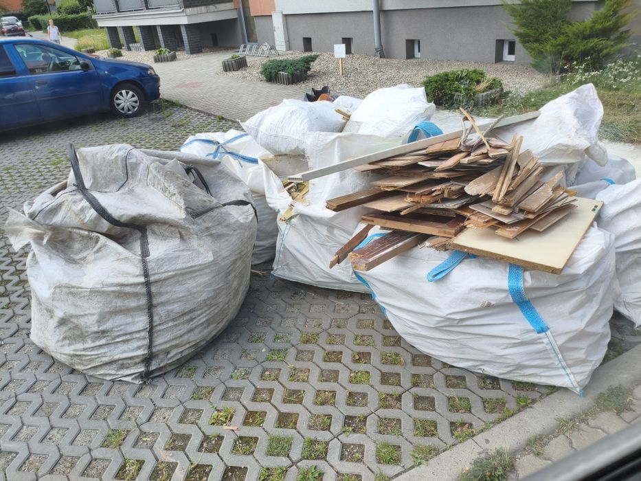 Wywóz GRUZU Śmieci worki BIG BAG Kontenery HDS