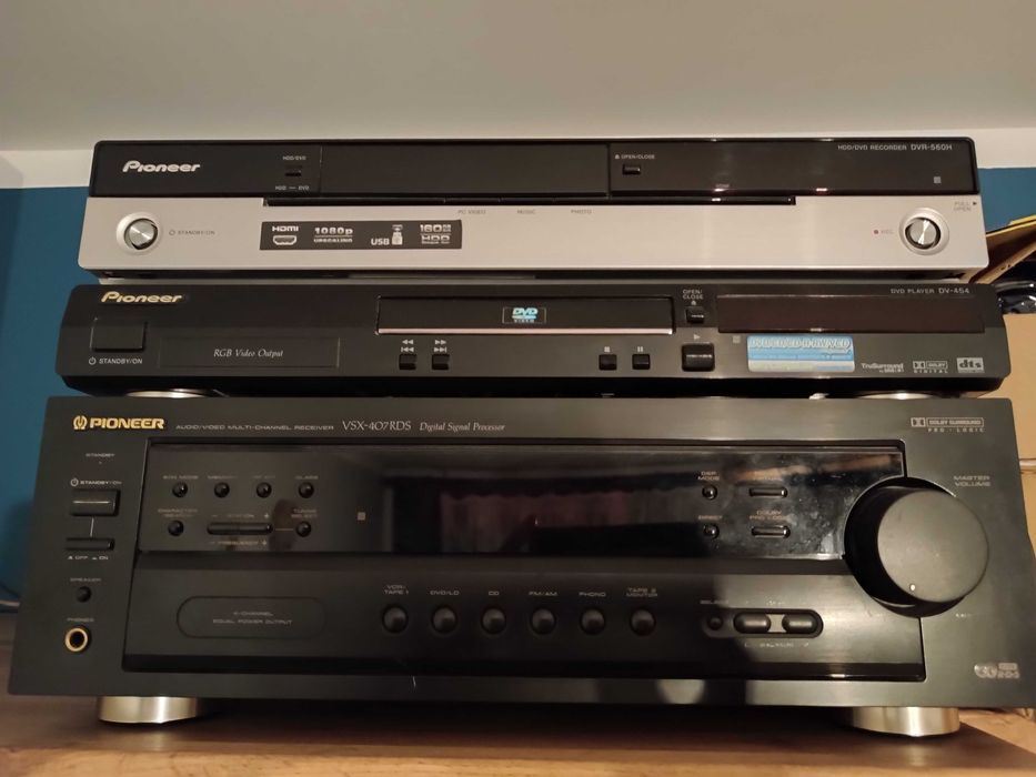 Amplituner Pioneer VSX-407RDS wzmacniacz radio