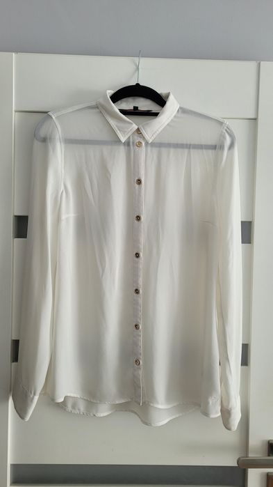 Biała przezroczysta koszula Tom Tailor rozm. M